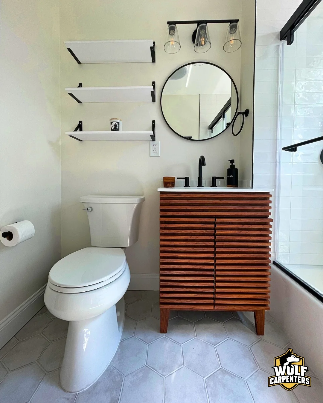 Clean Modern Bathroom